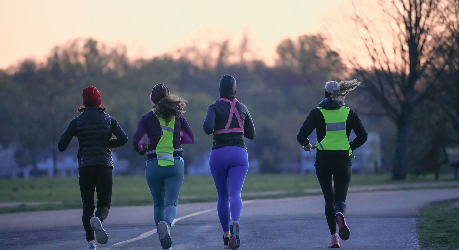 Winter arc morning training at dawn